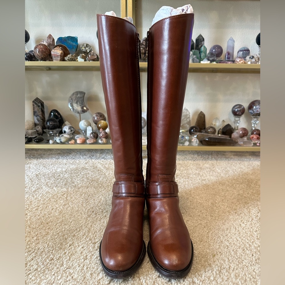 Tory Burch Leather Riding Boot - Picture 8 of 16